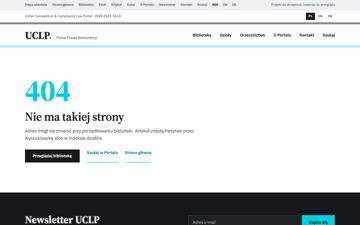 Strona dla nieistniejącego adresu (404), komputer