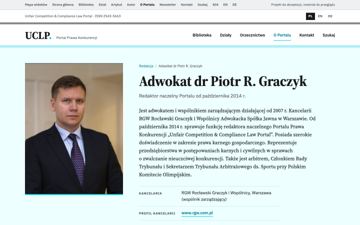 Profil autora: Adwokat dr Piotr R. Graczyk, komputer