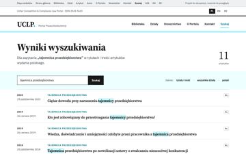 Wyniki wyszukiwania, komputer